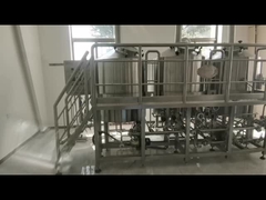 500L brewhouse met een valse bodem en raker